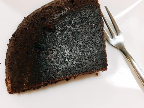 おから入りチョコレートケーキ、小麦粉なし